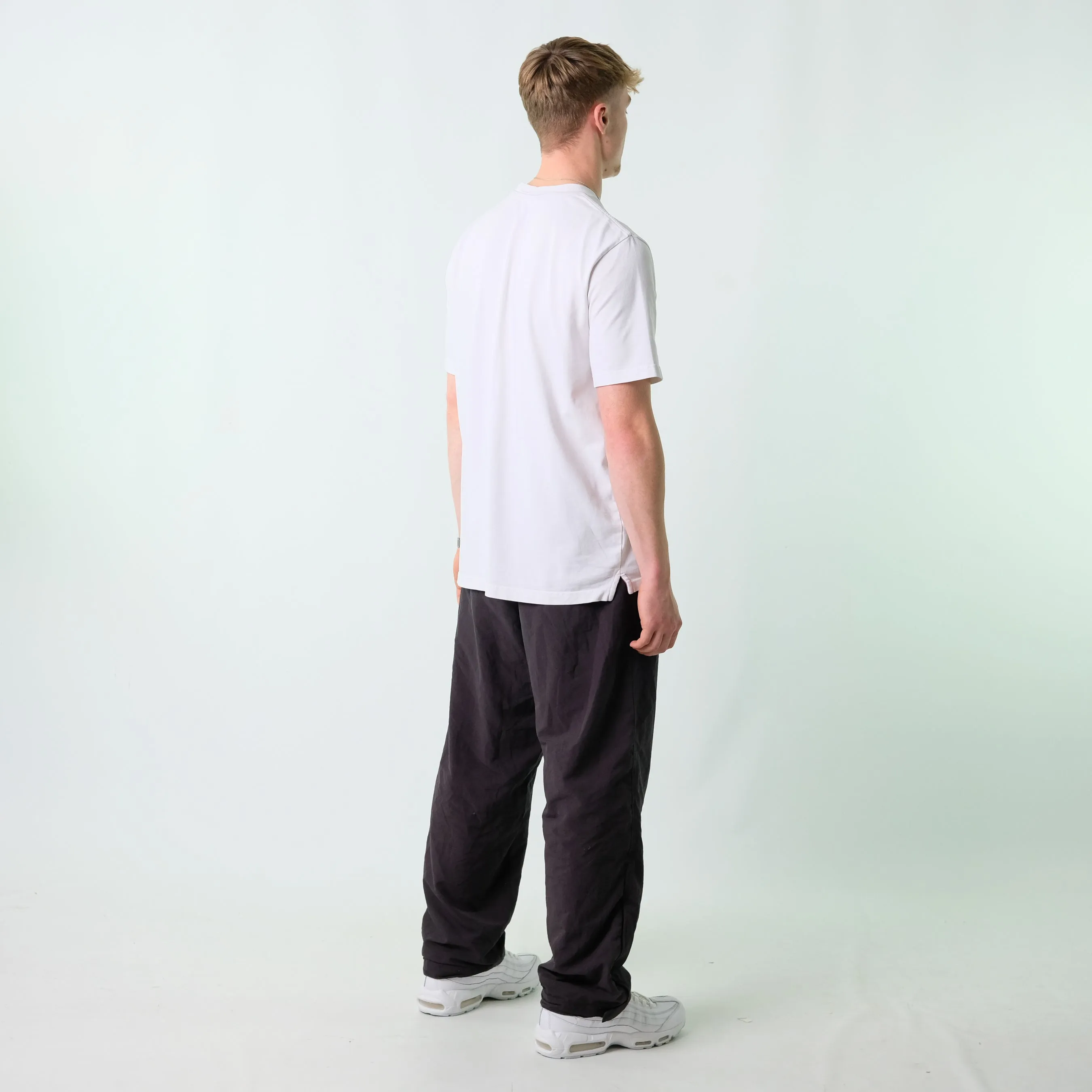 Black y2ks Nike Tracksuit Bottoms  Baggy Pants (38x32)