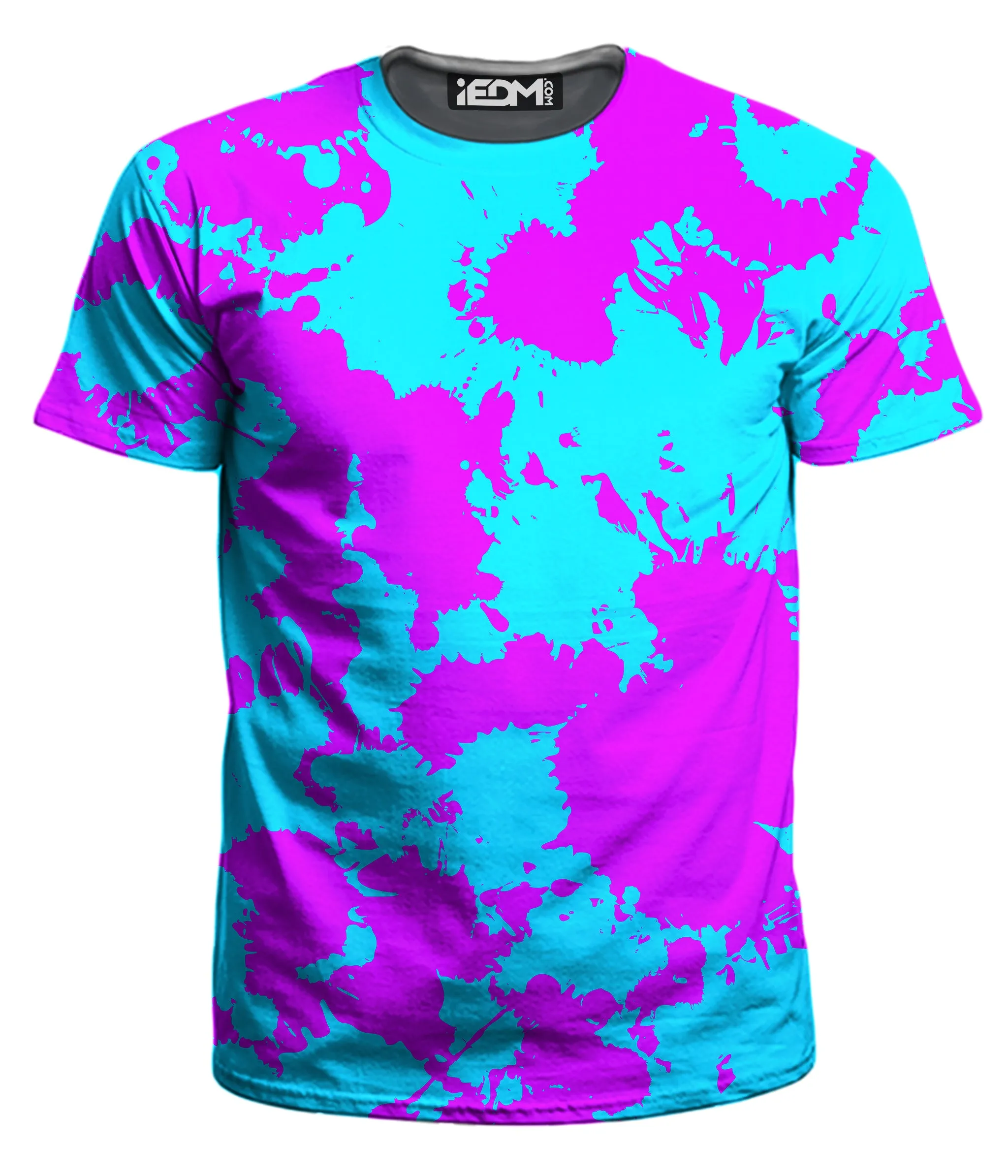 Blue and Purple Paint Splatter T-Shirt and Joggers Combo