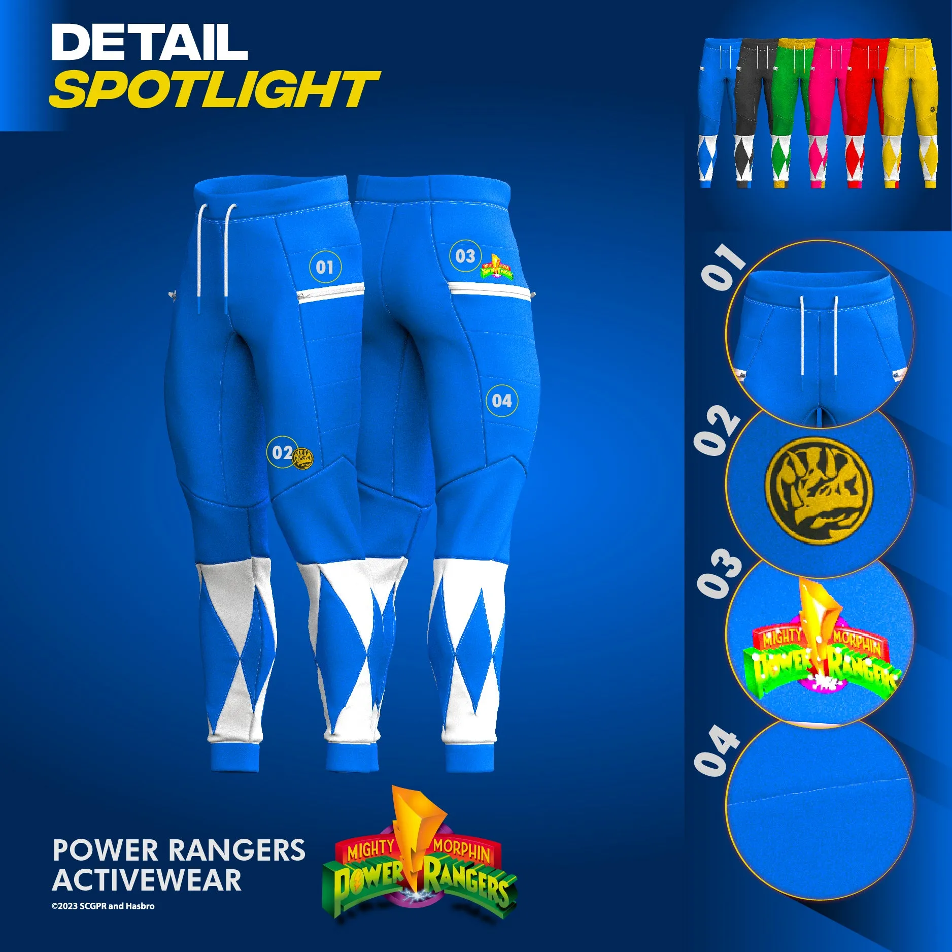 Ranger Joggers in Blue