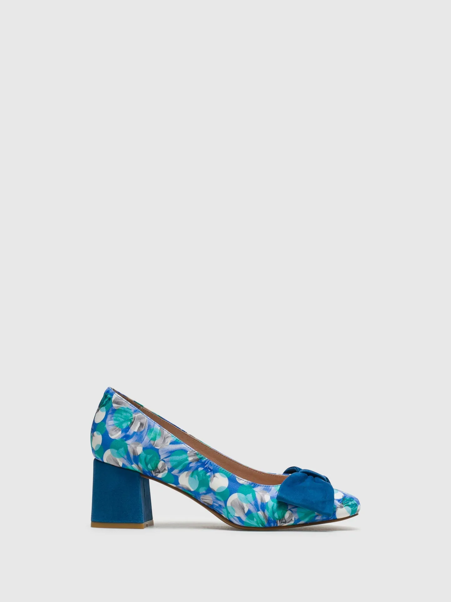 Blue Round Toe Shoes