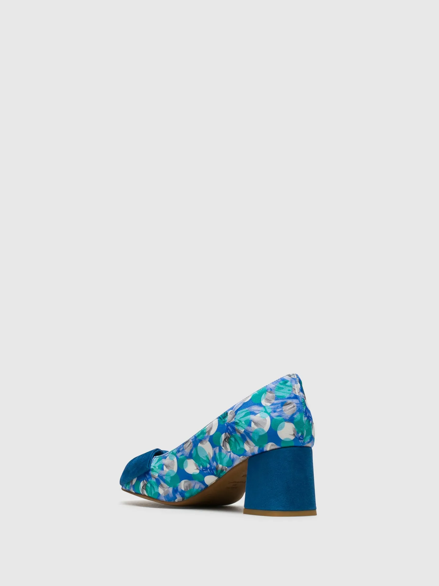 Blue Round Toe Shoes