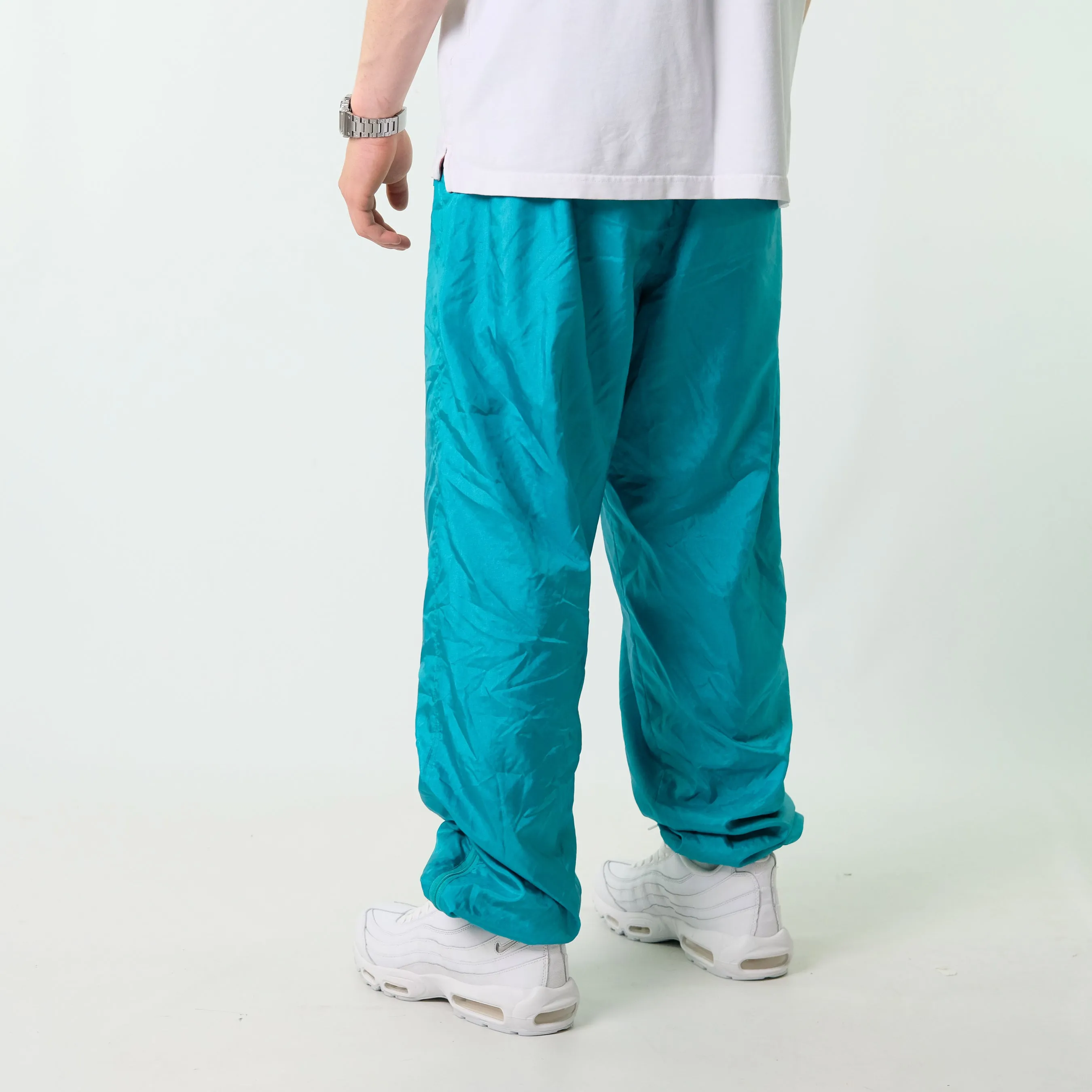 Blue y2ks Nike Tracksuit Bottoms  Baggy Pants (42x32)