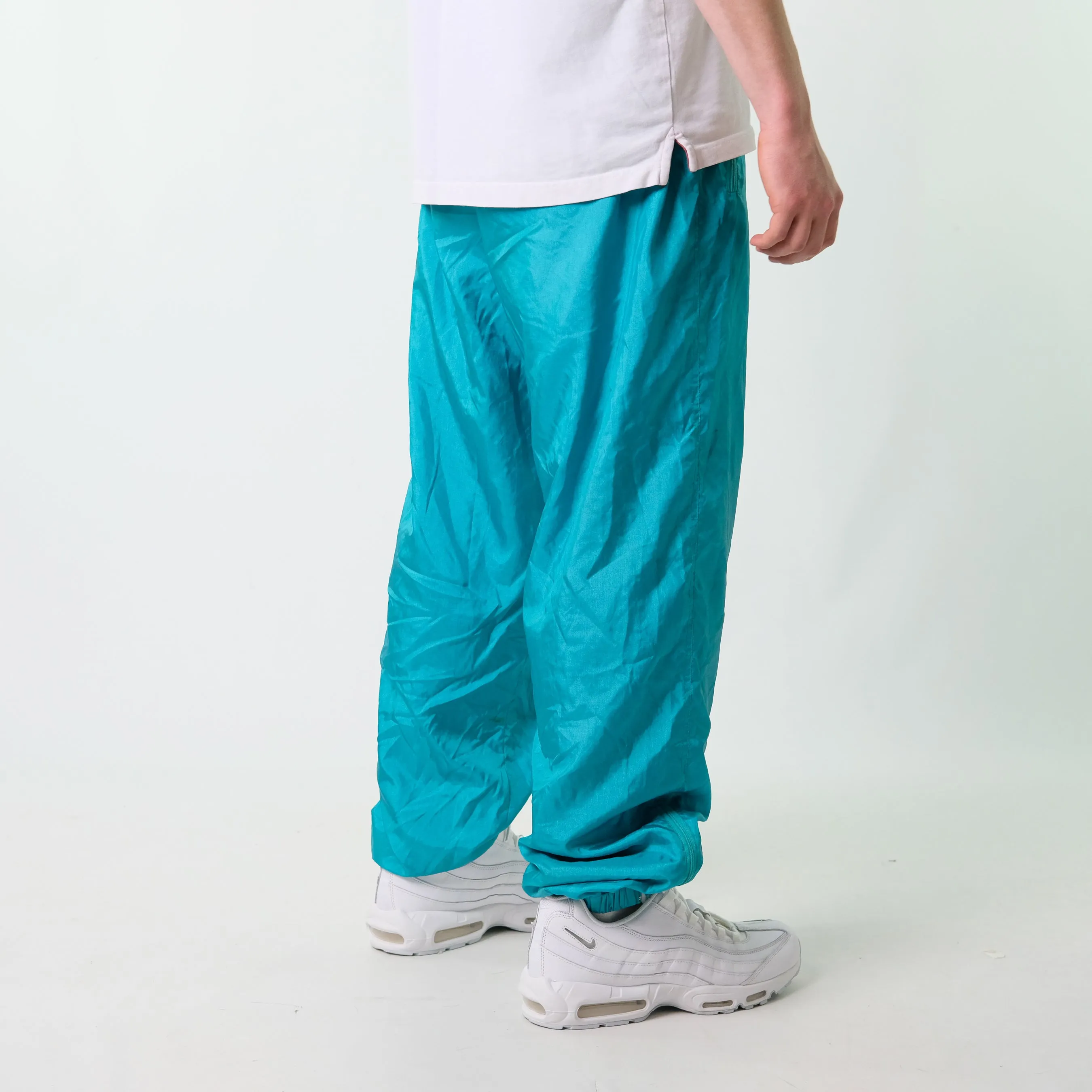 Blue y2ks Nike Tracksuit Bottoms  Baggy Pants (42x32)