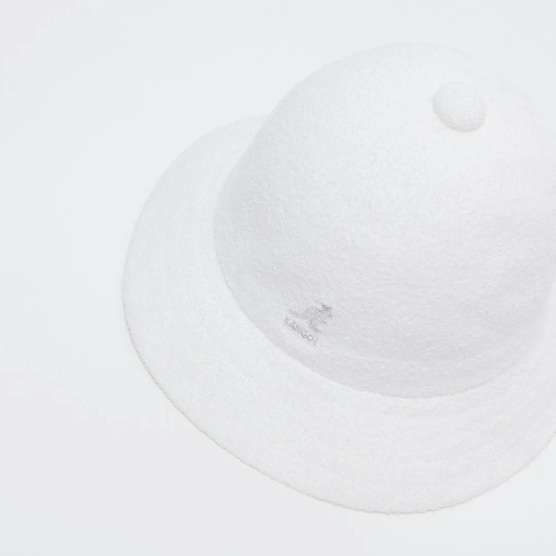 Bob Kangol - Bermuda Casual Hat (White)