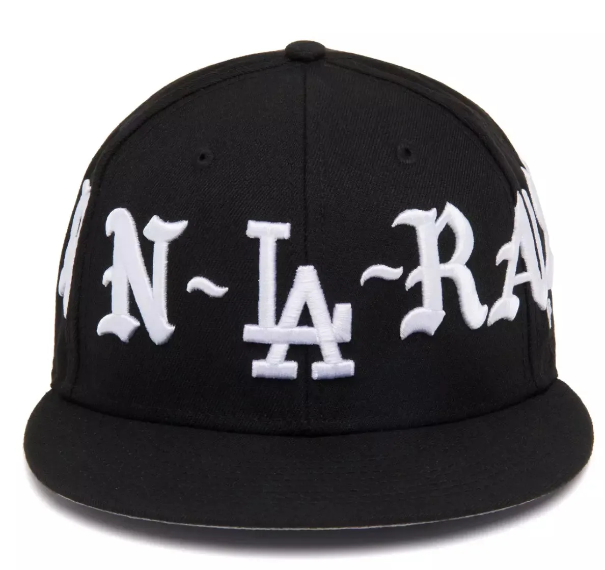 Born X Raised × Los Angeles Dodgers NEW ERA CROWN HAT: BLACK