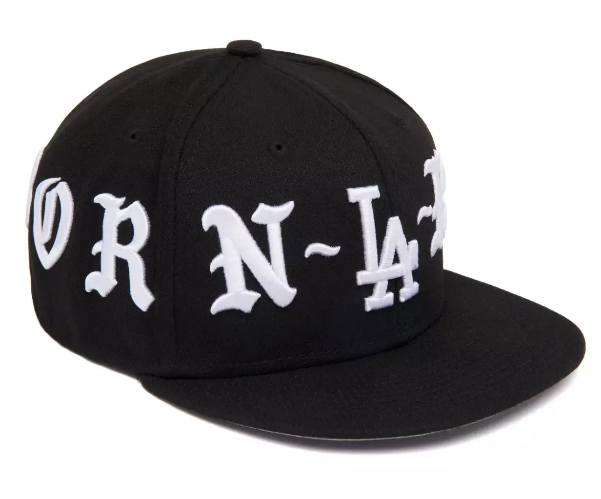 Born X Raised × Los Angeles Dodgers NEW ERA CROWN HAT: BLACK