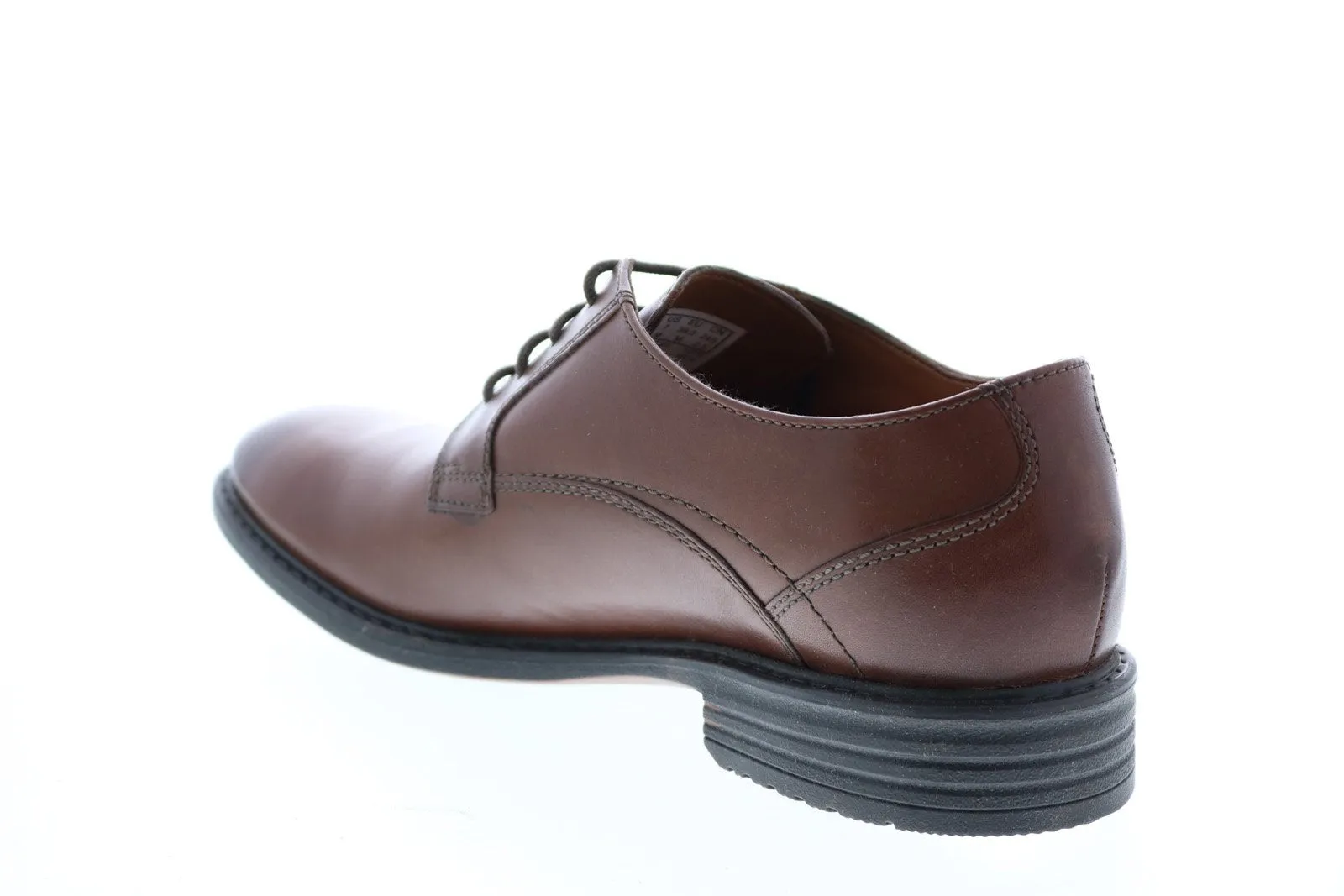 Bostonian Garvan Plain 26119421 Mens Brown Leather Oxfords Plain Toe Shoes