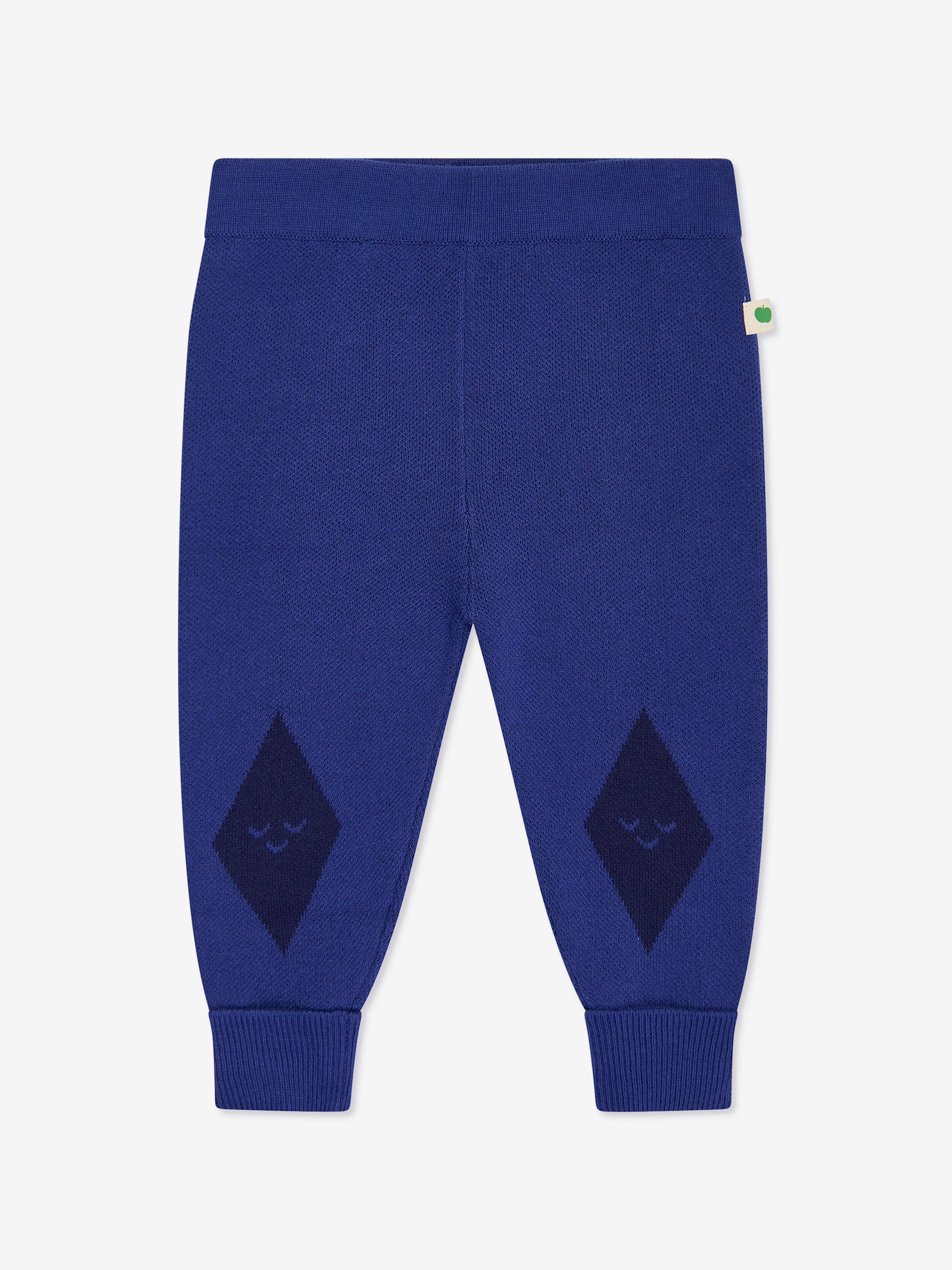 Boys Fern Cabin Knit Joggers in Blue