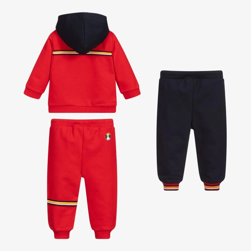 Red Boys Cotton Sweatsuit