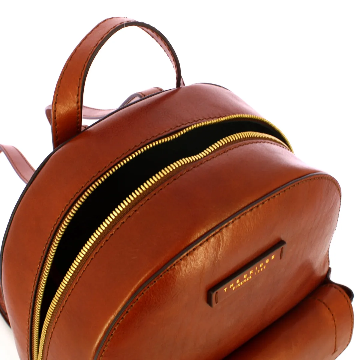 Bridge Backpack Brown by Zaino - Model 04208401 - Brown/Gold (MARRONE/14/ORO)