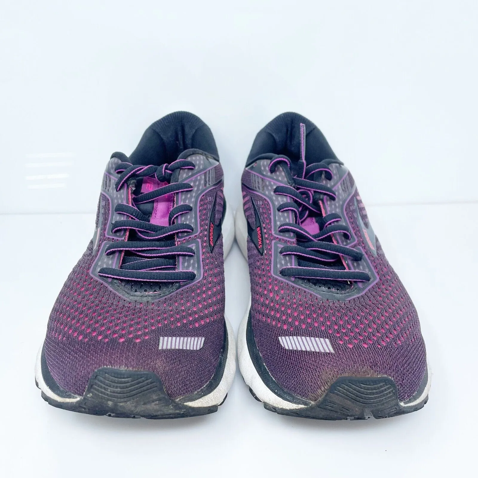 Brooks Womens Ghost 12 1203051B063 Purple Running Shoes Sneakers Size 9.5 B