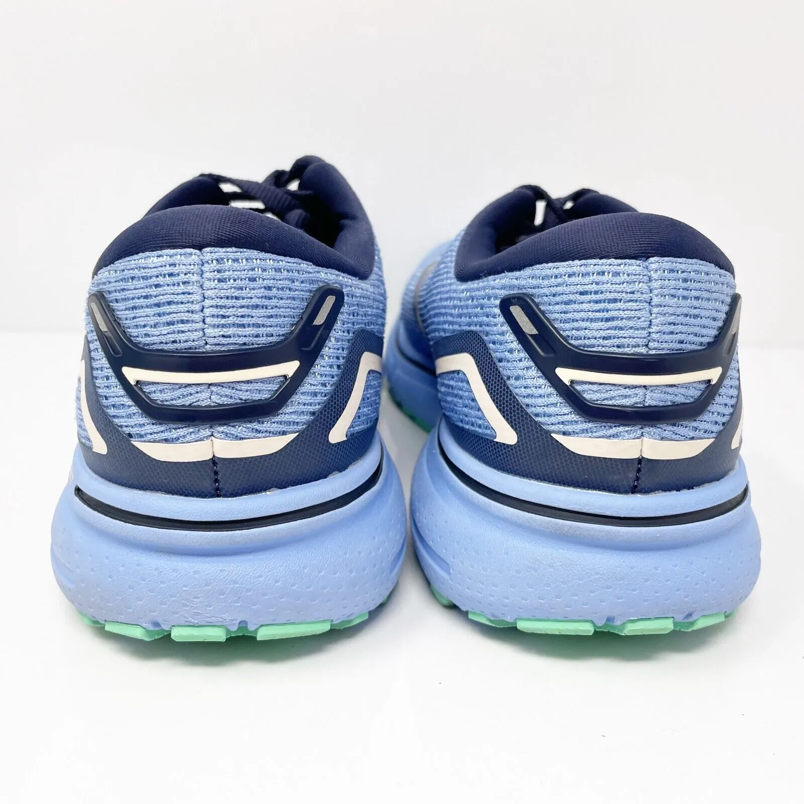 Brooks Womens Ghost 15 1203801B472 Blue Running Shoes Sneakers Size 8.5 B