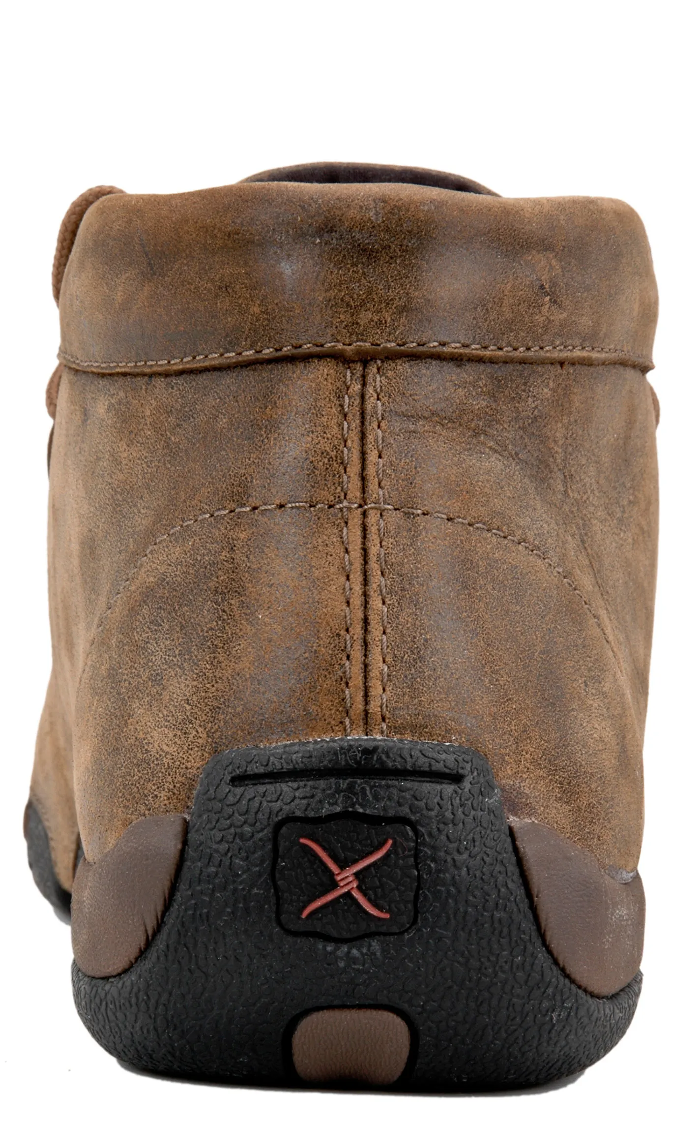 Brown Bomber Twisted X Men's Driving Moccasin Lace Up Shoes