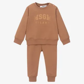 Brown Label Cotton Tracksuit