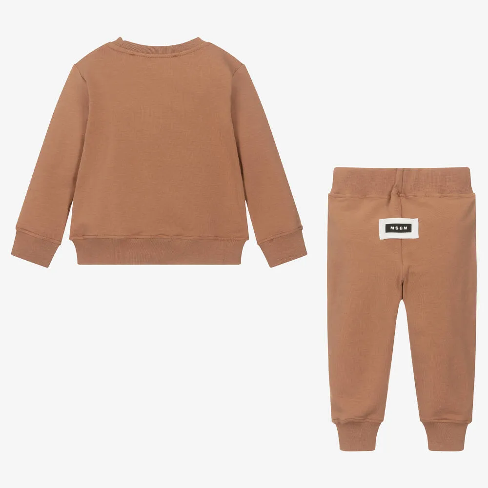 Brown Label Cotton Tracksuit