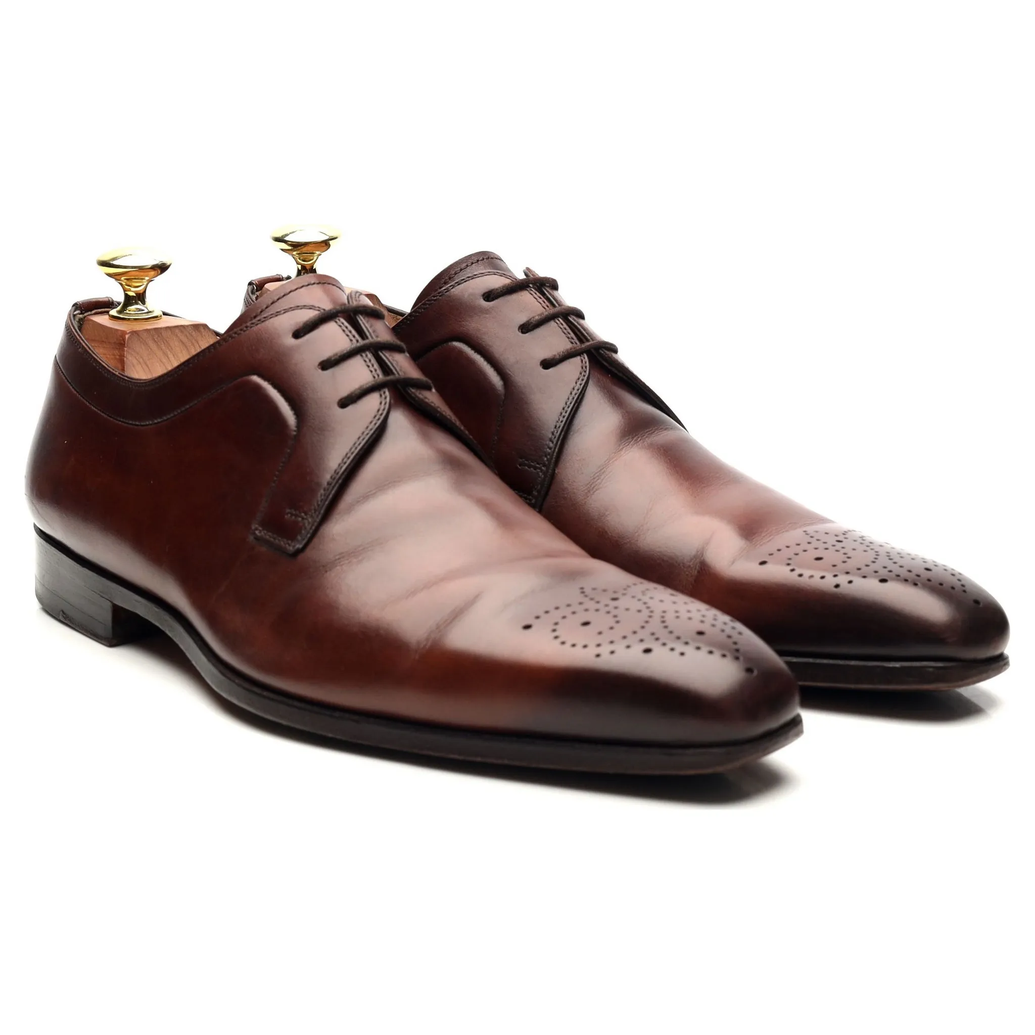 Brown Leather Derby UK 6 EU 40