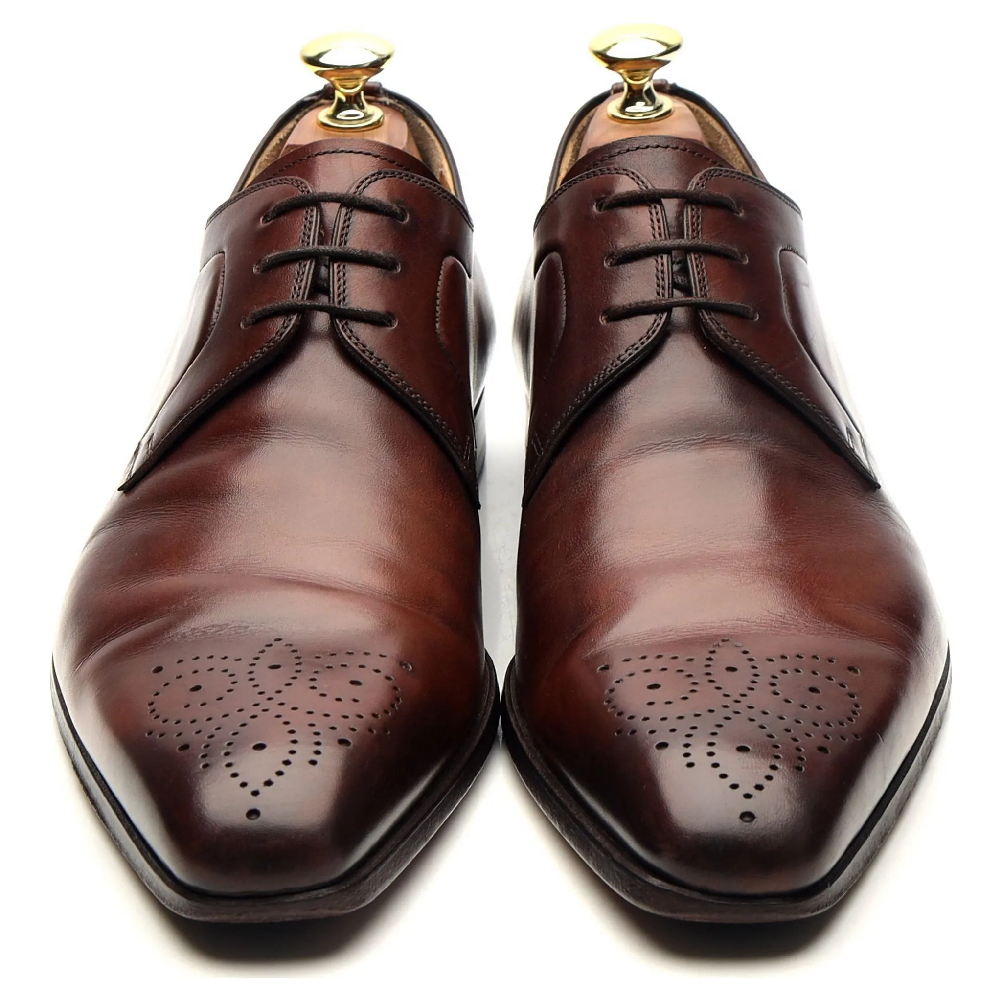 Brown Leather Derby UK 6 EU 40