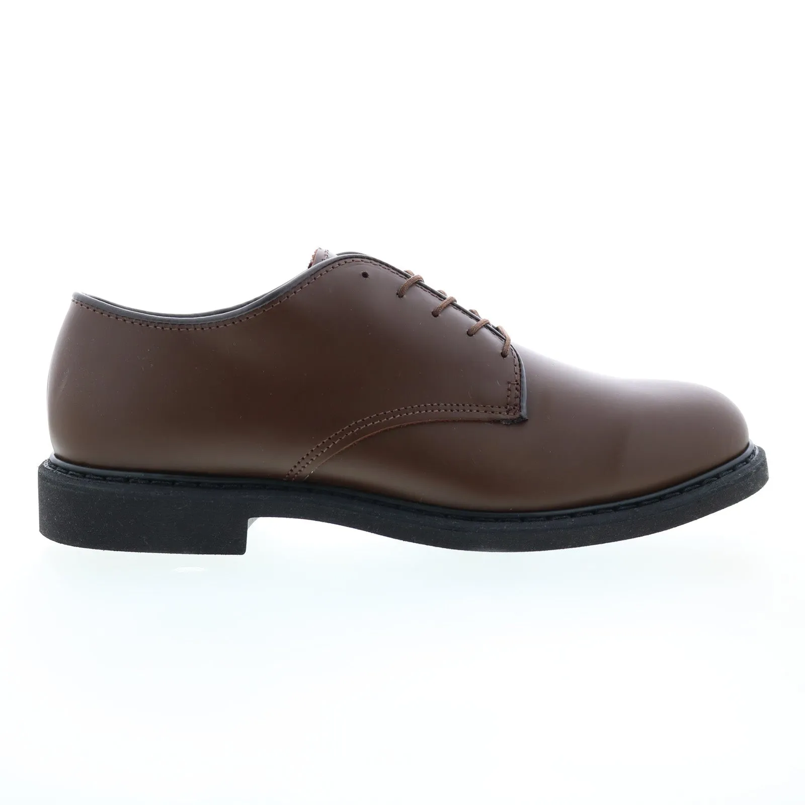 Brown Leather Oxford Men's Shoes