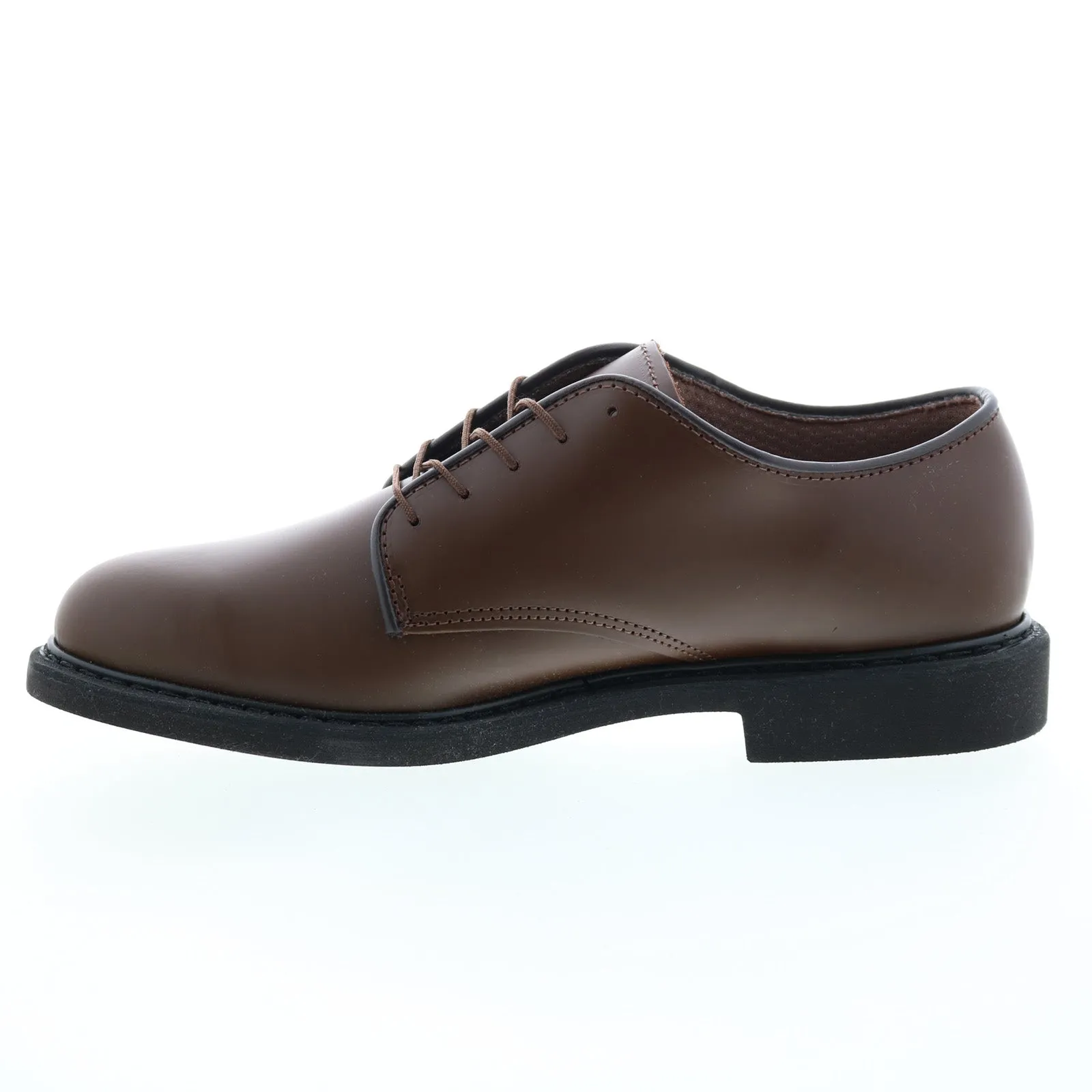 Brown Leather Oxford Men's Shoes