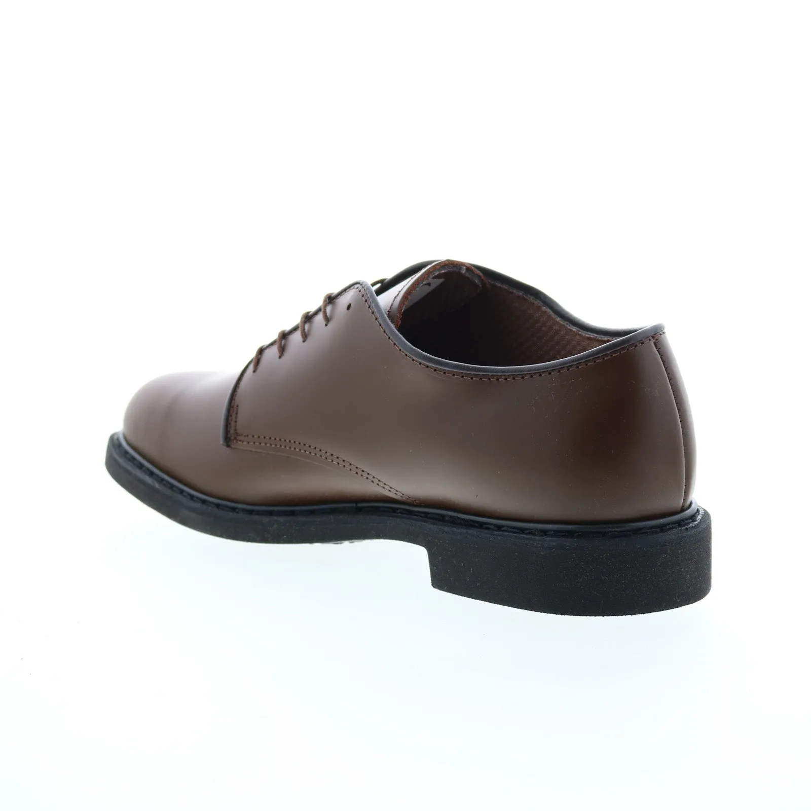 Brown Leather Oxford Men's Shoes