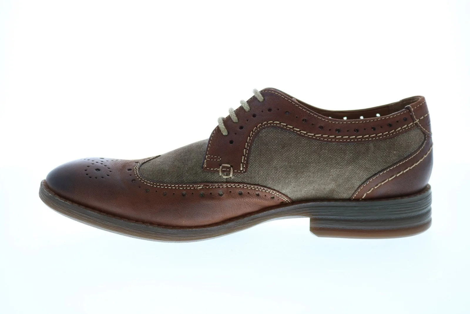 Brown Leather Wingtip Brogue Shoes