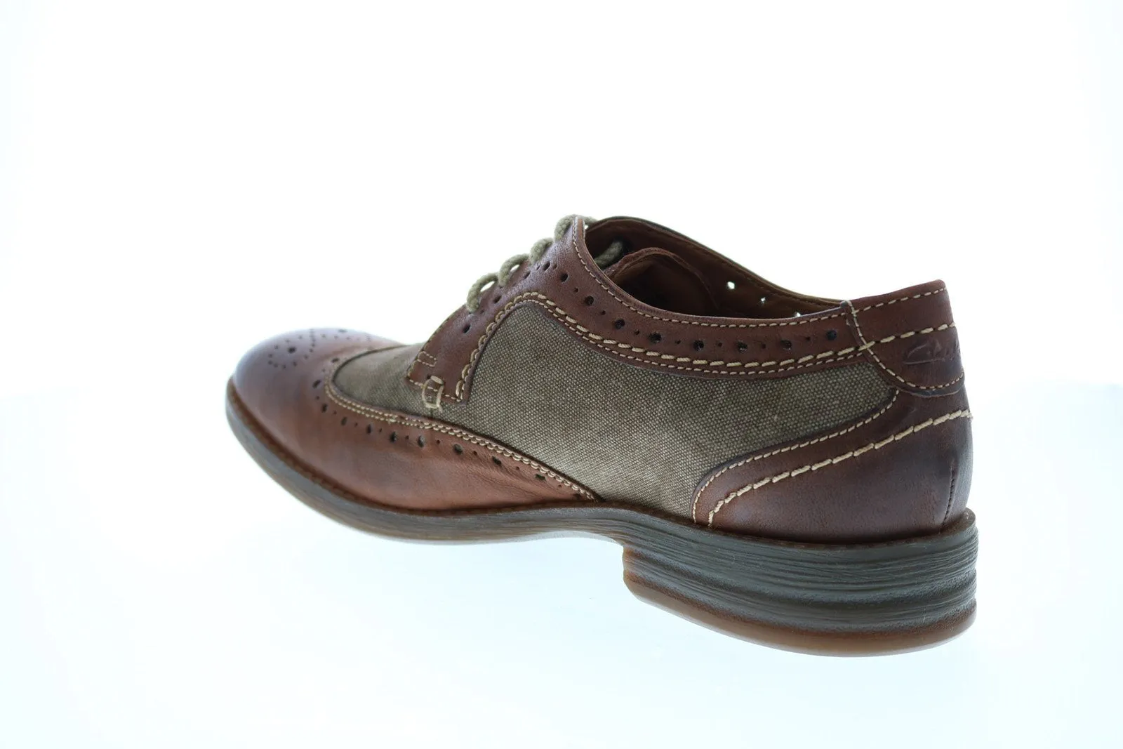 Brown Leather Wingtip Brogue Shoes