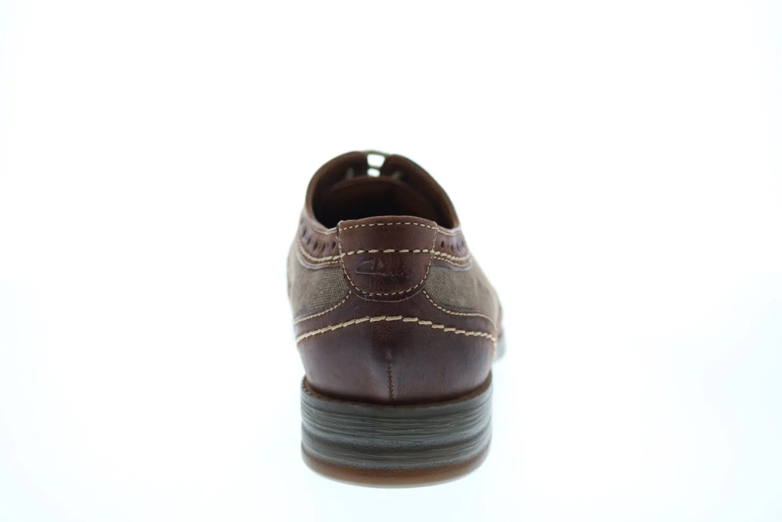 Brown Leather Wingtip Brogue Shoes