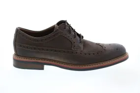 Brown Leather Wingtip Brogue Shoes