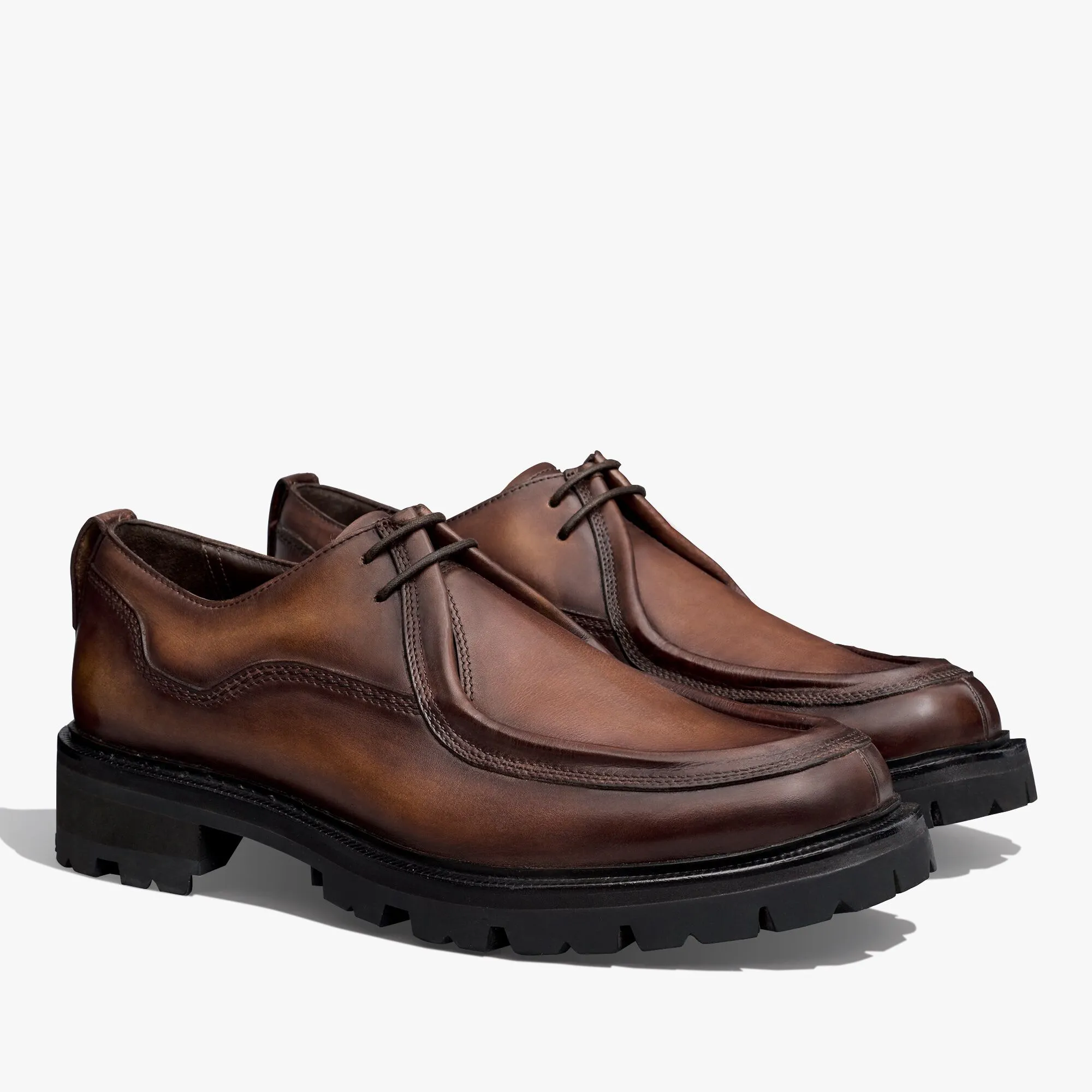 Brunico Leather Derby