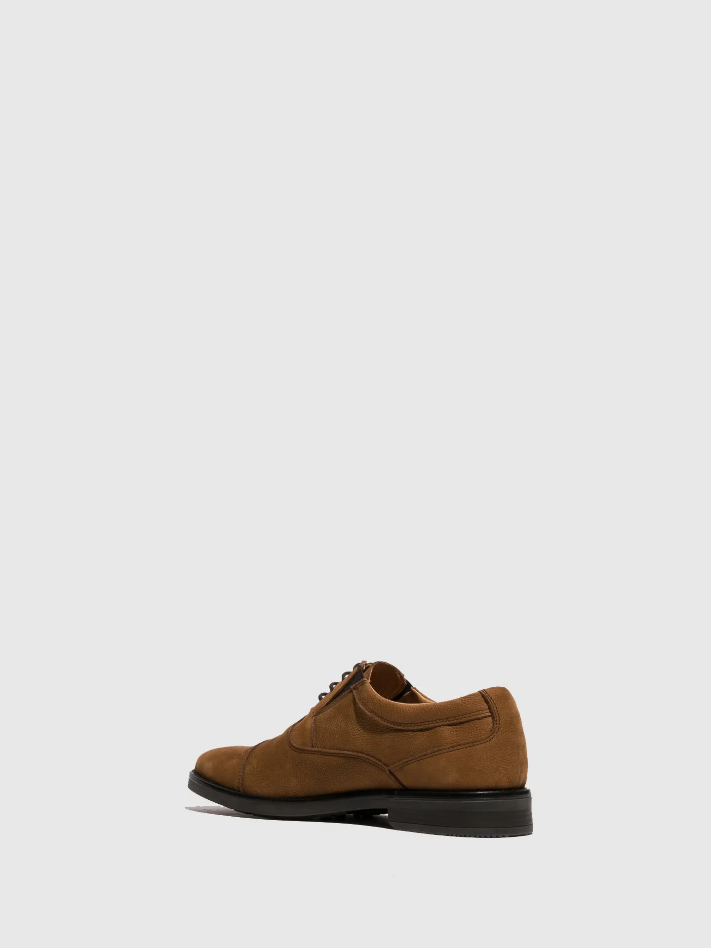 Camel Lace-up Shoes