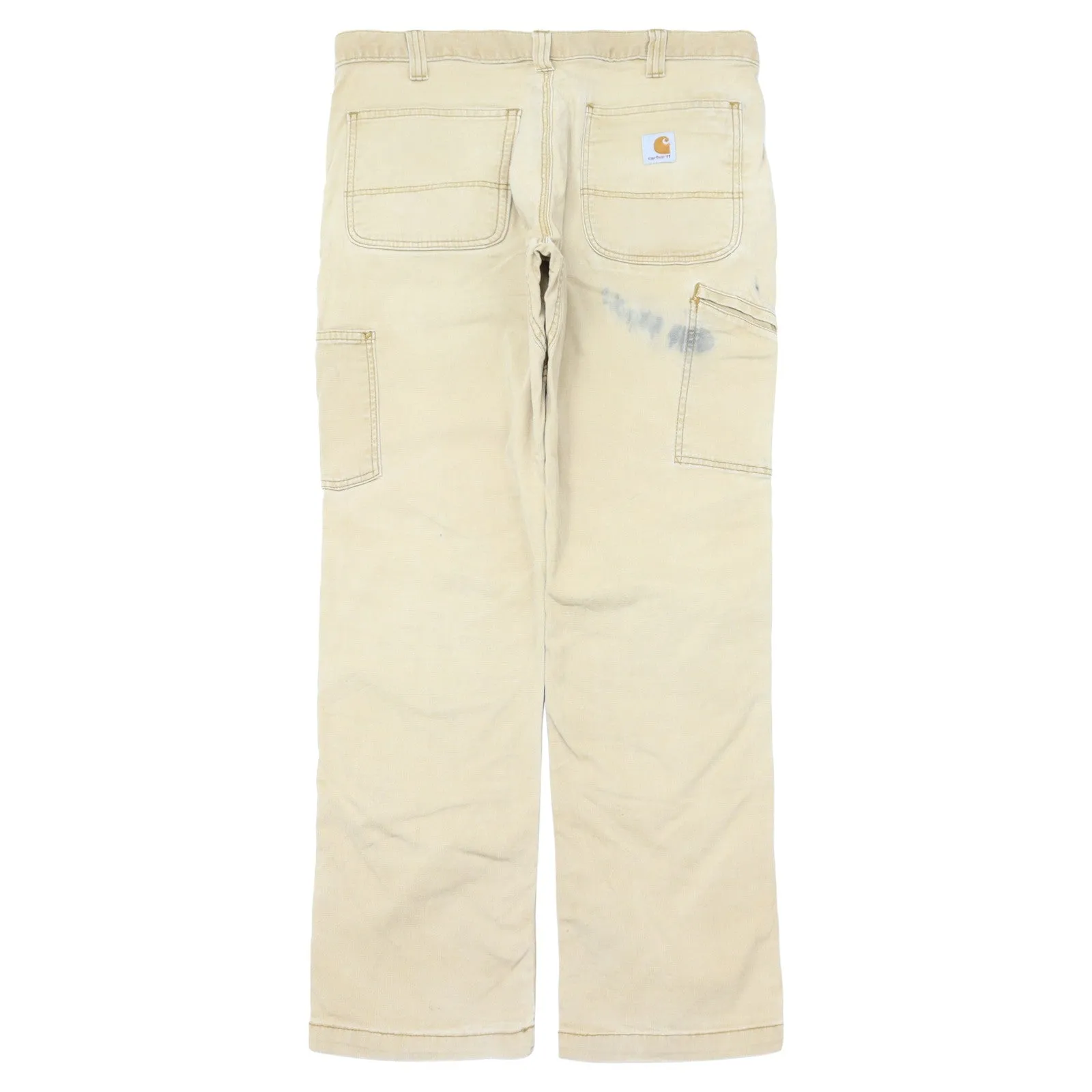 Carhartt Double Knee Beige Work Trousers