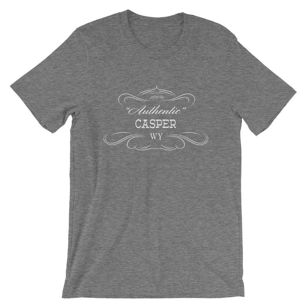 Casper Wyoming Short Sleeve Unisex T-Shirt Authentic