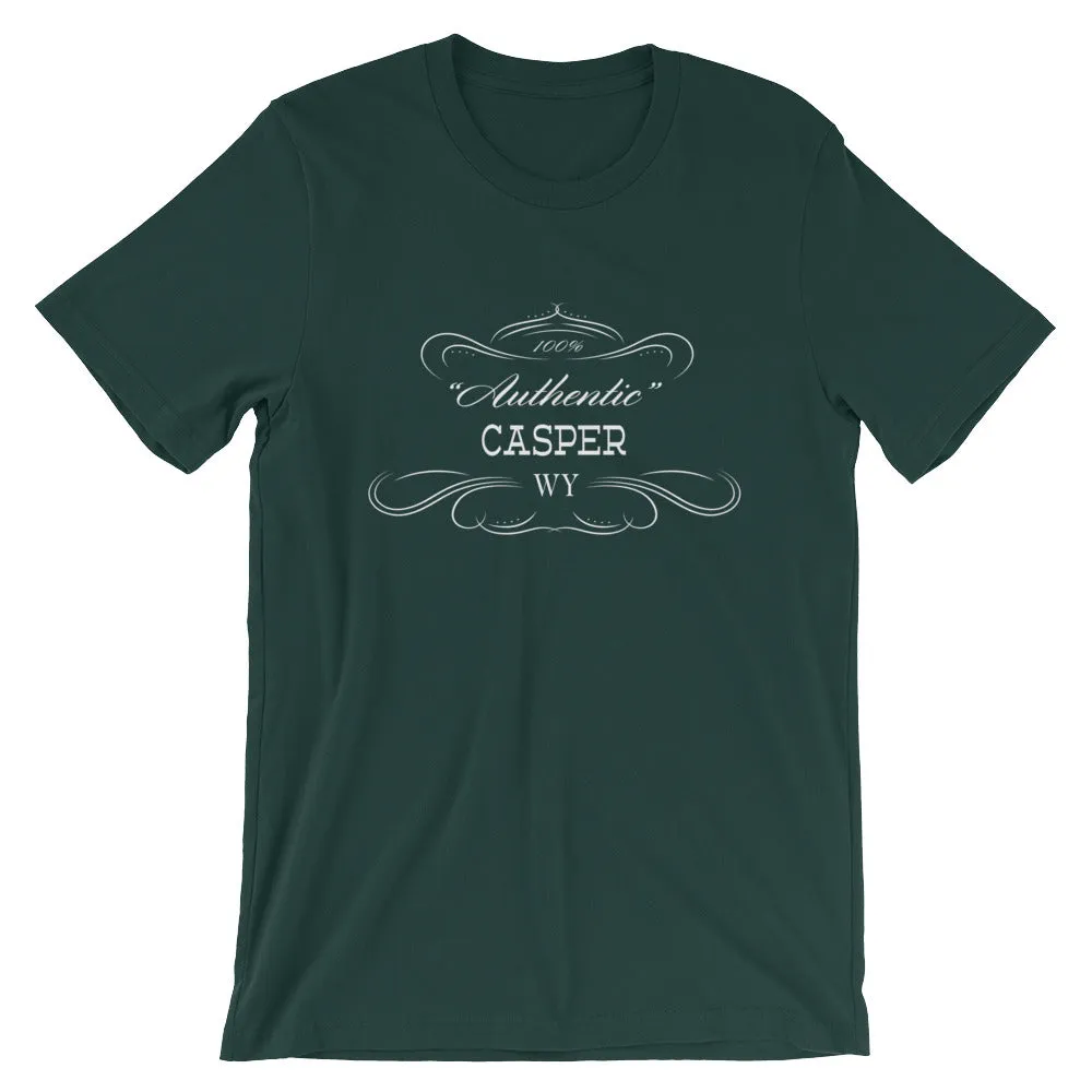 Casper Wyoming Short Sleeve Unisex T-Shirt Authentic