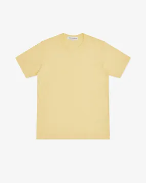 CDG Shirt Men's Logo T-Shirt  Yellow