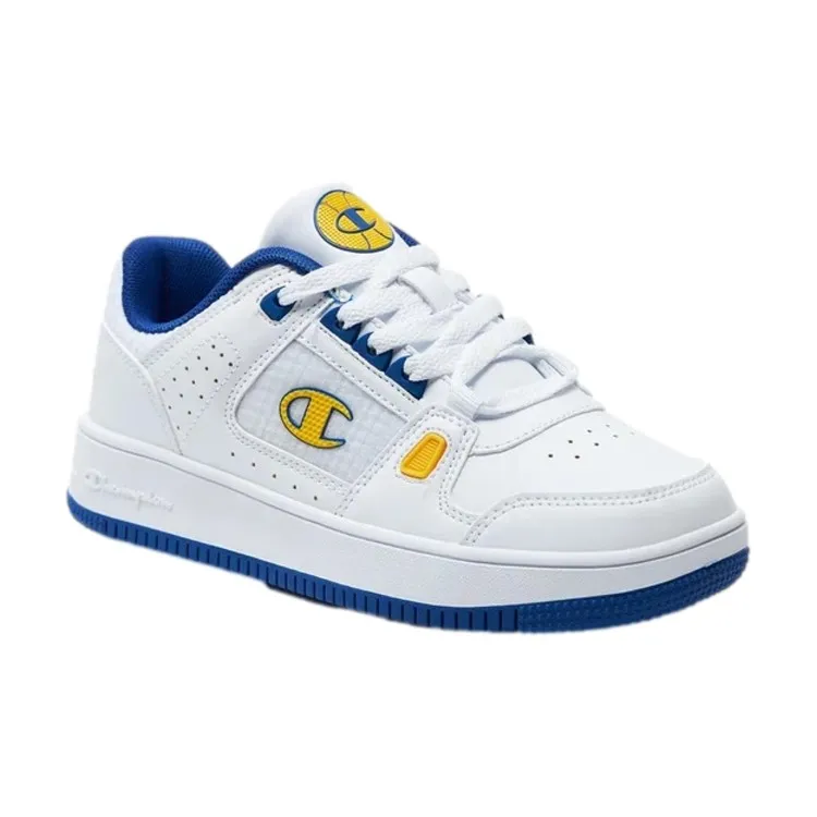 Champion Summer Low Platform Sneakers White Blue - S32876