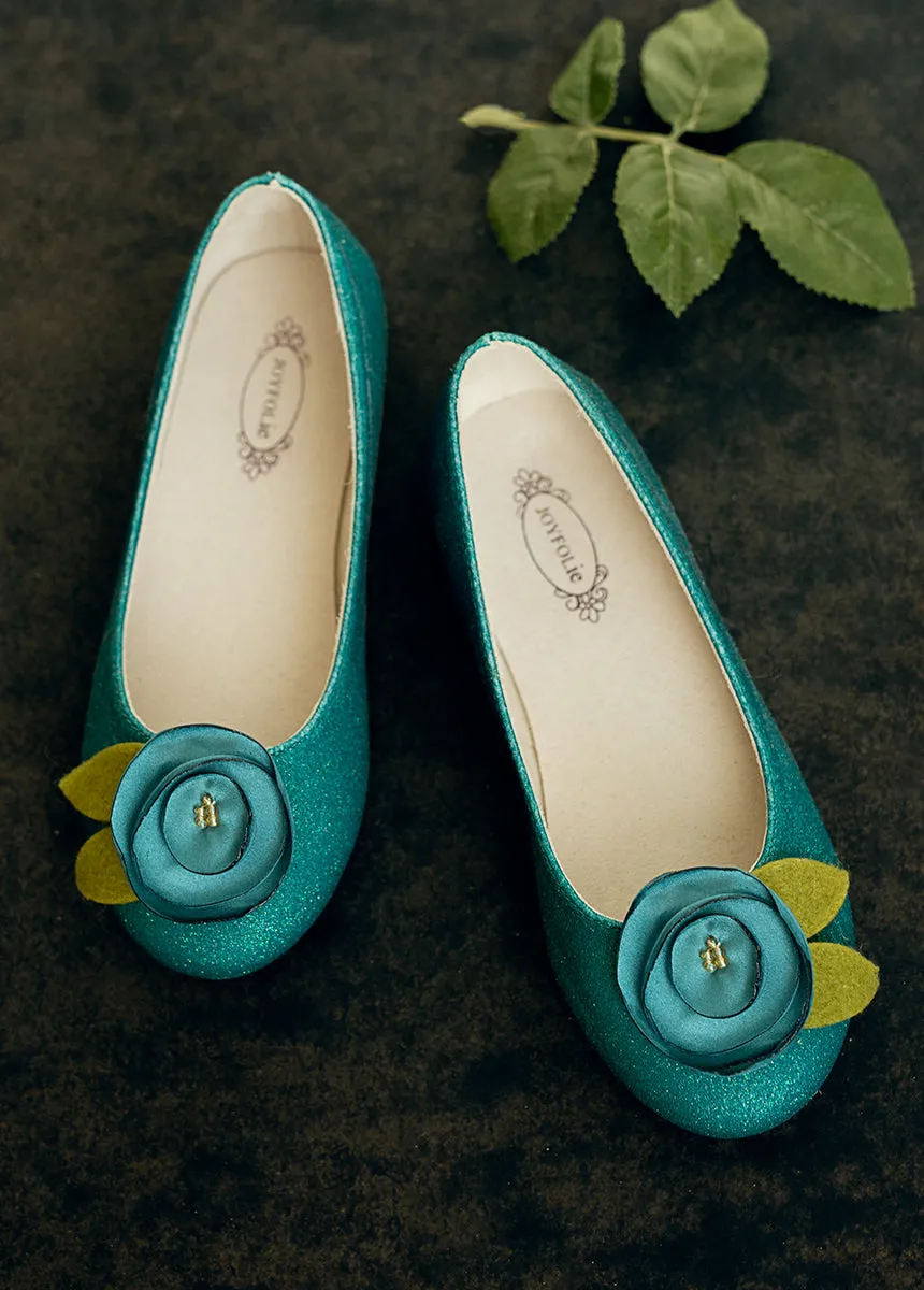 Charlotte Flat in Teal