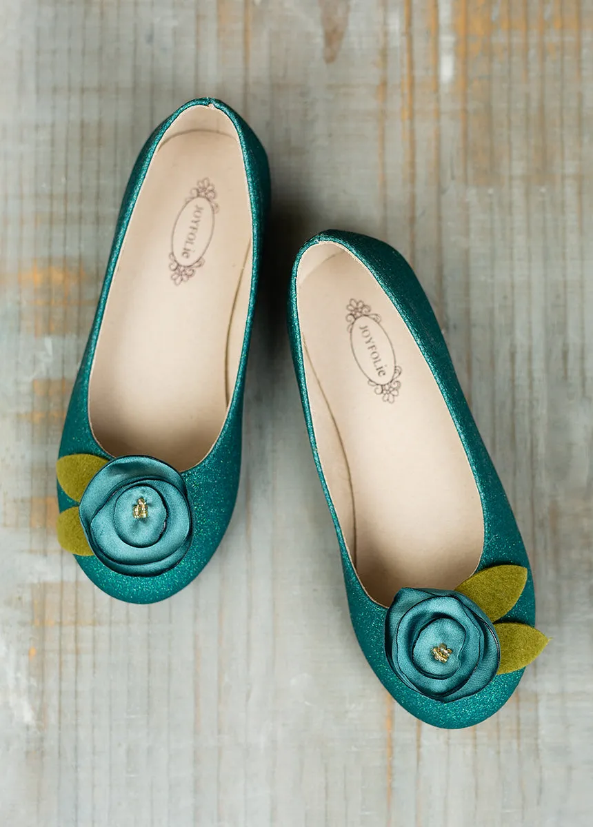 Charlotte Flat in Teal