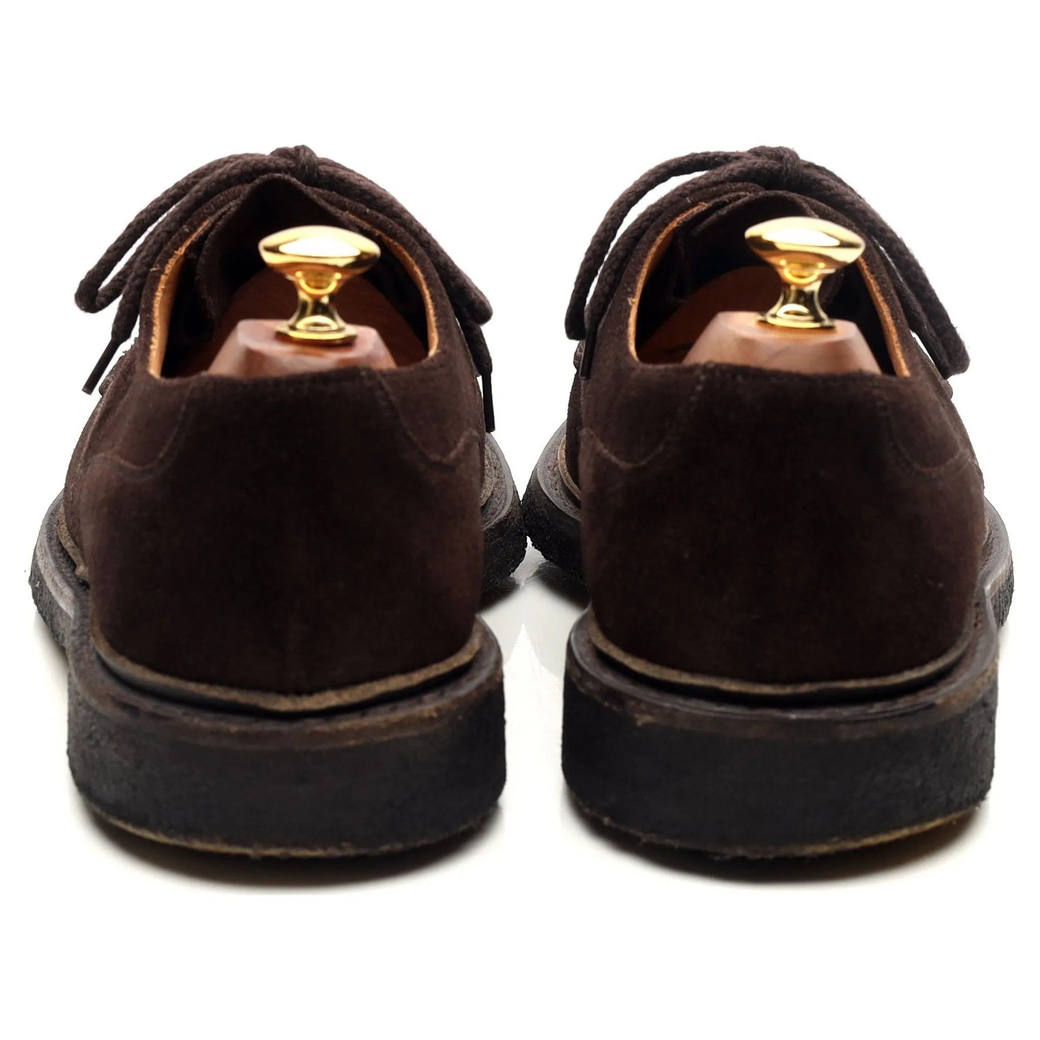 'Chilcote' Dark Brown Suede Derby UK 9 G