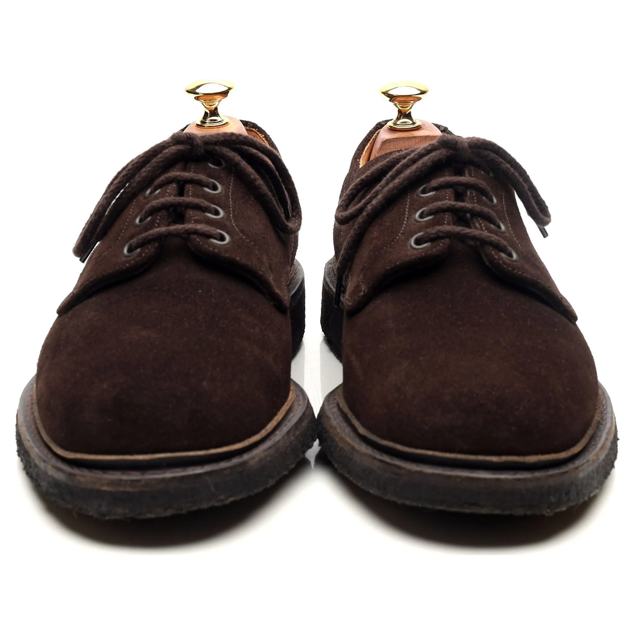 'Chilcote' Dark Brown Suede Derby UK 9 G