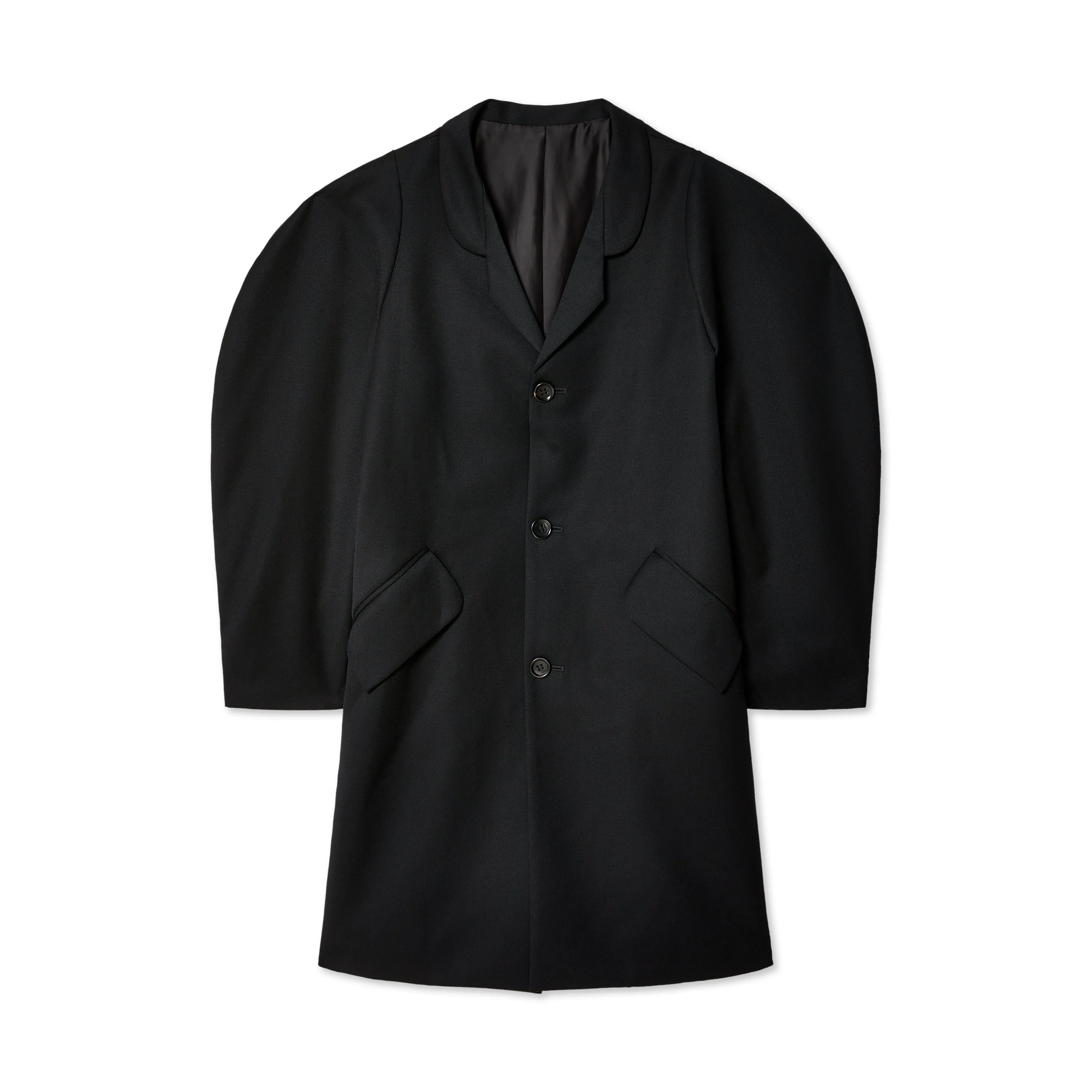 Christopher Nemeth Black Men's Coat 119