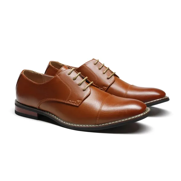 Classic Cap-Toe Men's Oxford Shoes