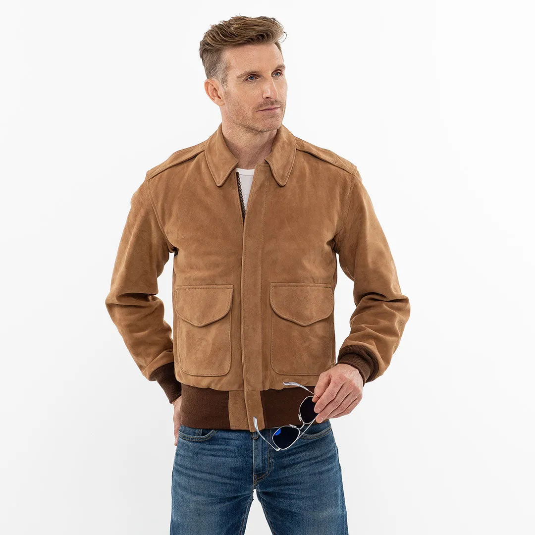 Cockpit USA Suede Pilot Jacket