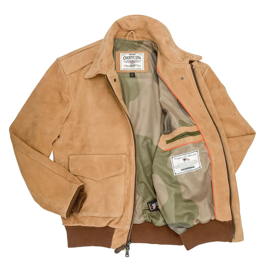 Cockpit USA Suede Pilot Jacket