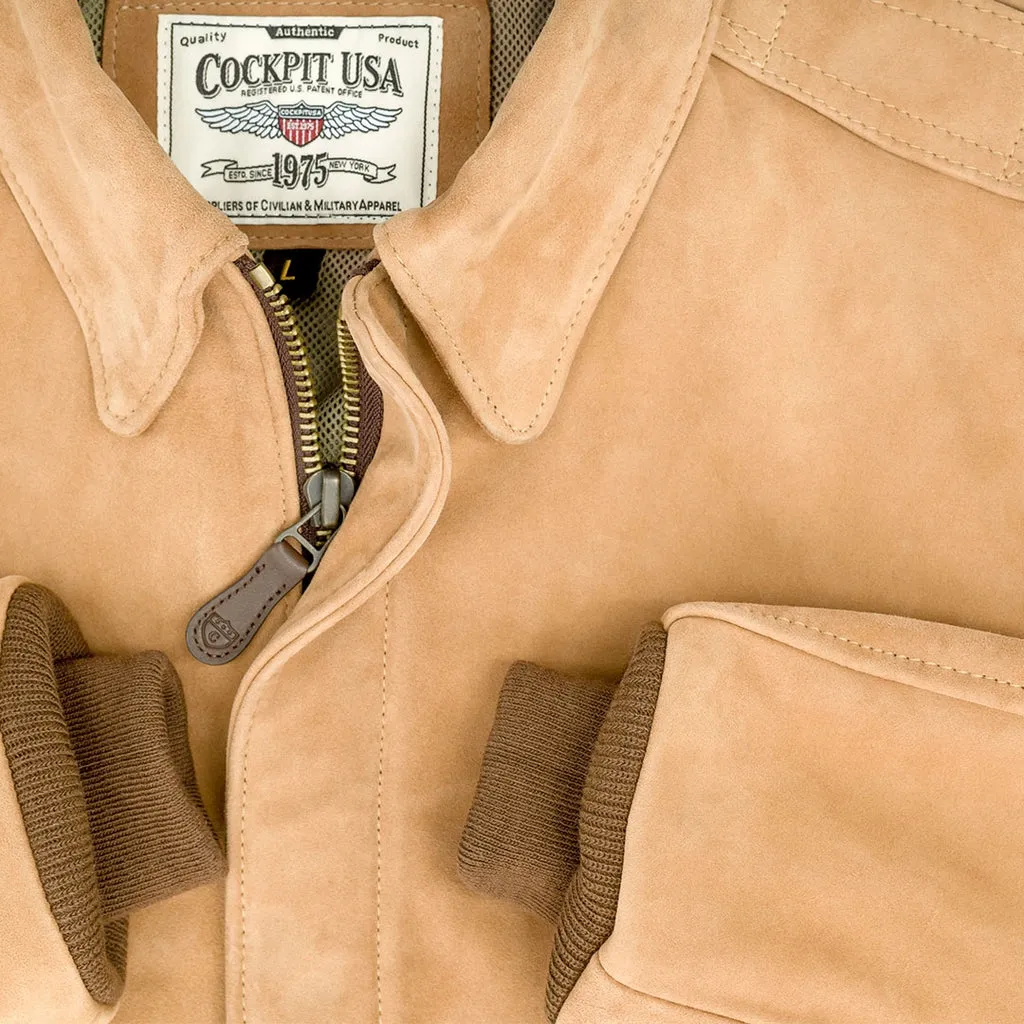 Cockpit USA Suede Pilot Jacket