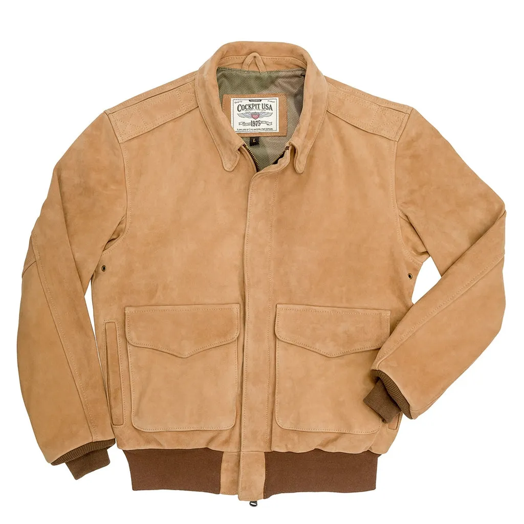 Cockpit USA Suede Pilot Jacket