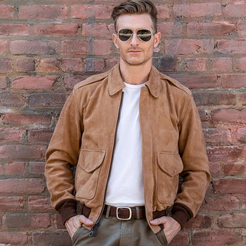 Cockpit USA Suede Pilot Jacket