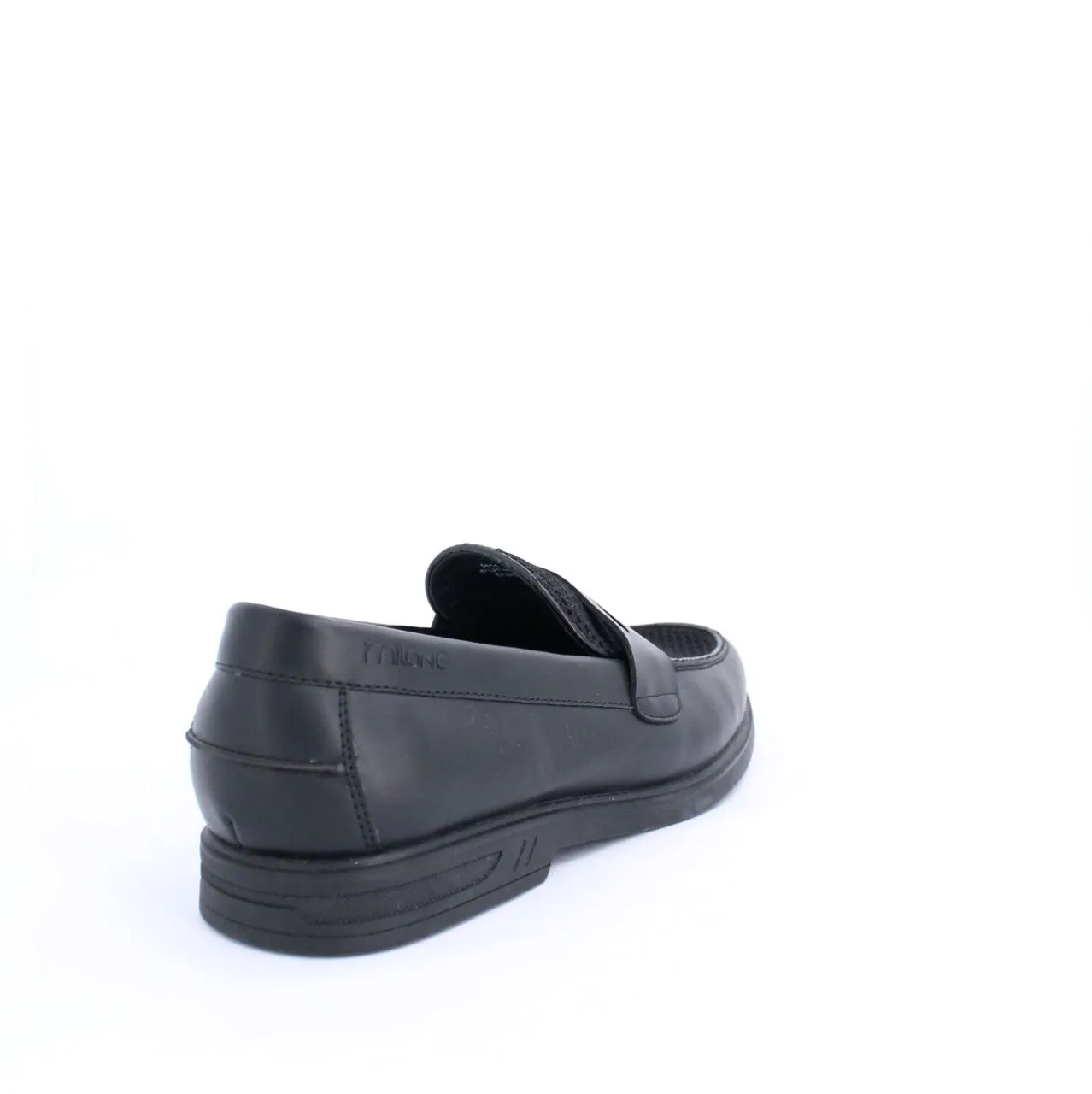 COGAN MENS MOCCASINS-BLACK