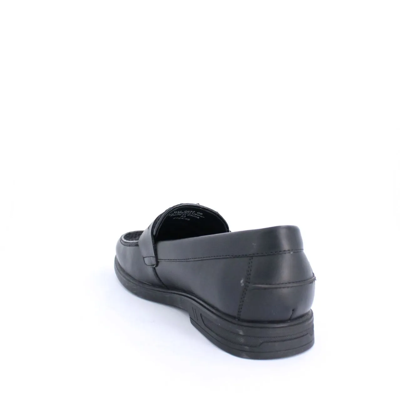 COGAN MENS MOCCASINS-BLACK