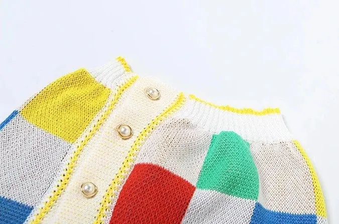 Color-Block Milan Knit Set.