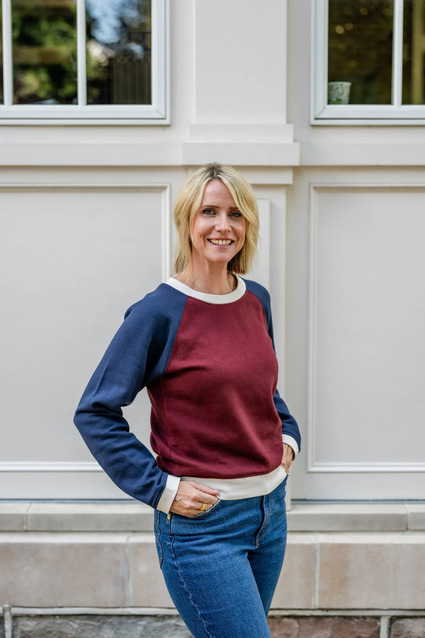 Color Block Sweatshirt